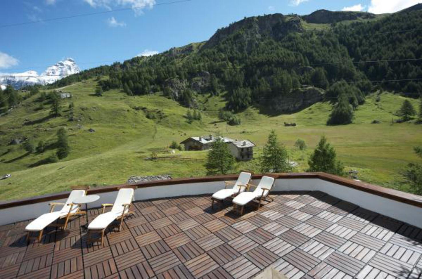 HOTEL LES NEIGES D'ANTAN - La terrazza HOTEL LES NEIGES D'ANTAN - La terrazza